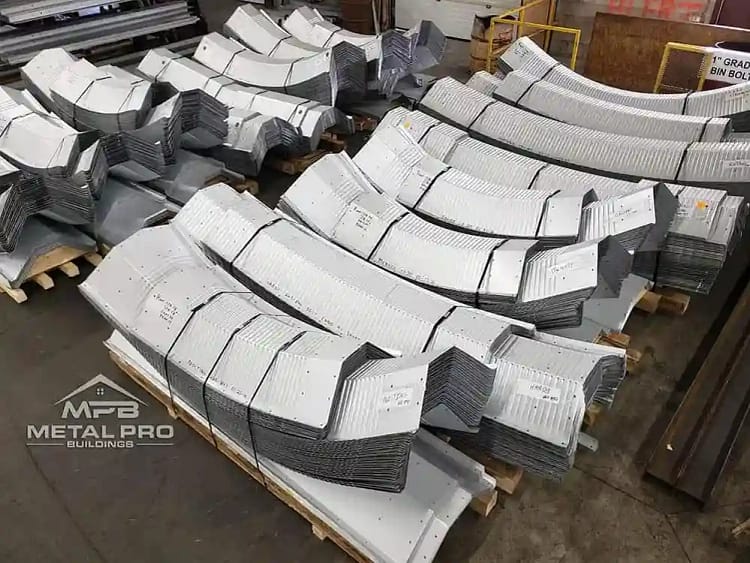 Home 15 packaged quonset hut steel building material for shipping